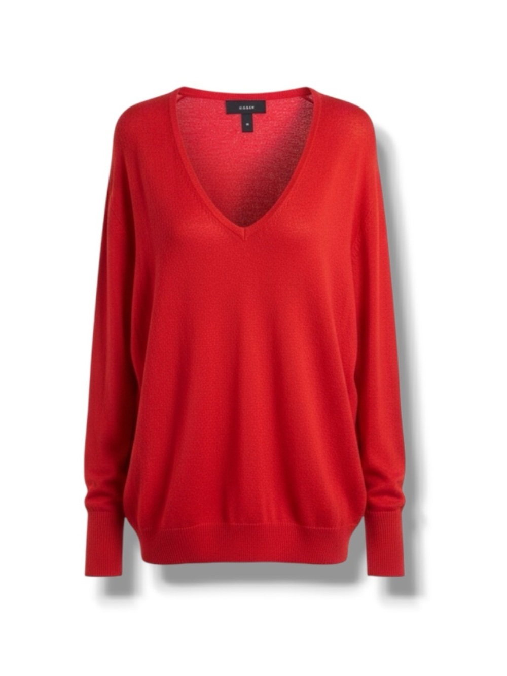 J.Crew Merino Wool V-Neck Sweater in Red Size S